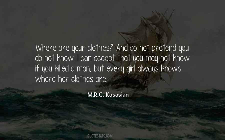 M.R.C. Kasasian Quotes #1034765