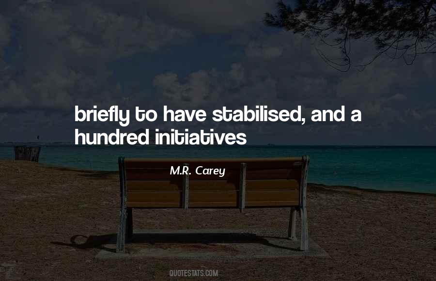 M.R. Carey Quotes #1598411