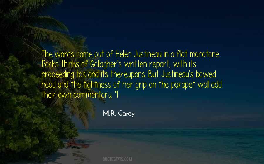 M.R. Carey Quotes #1832204