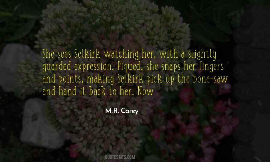 M.R. Carey Quotes #547702