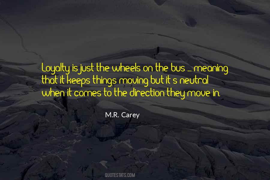 M.R. Carey Quotes #778064