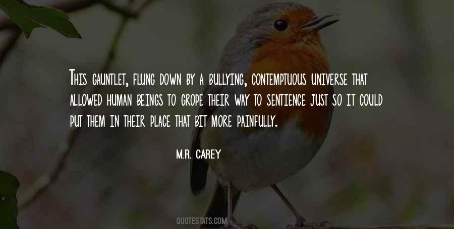 M.R. Carey Quotes #826319