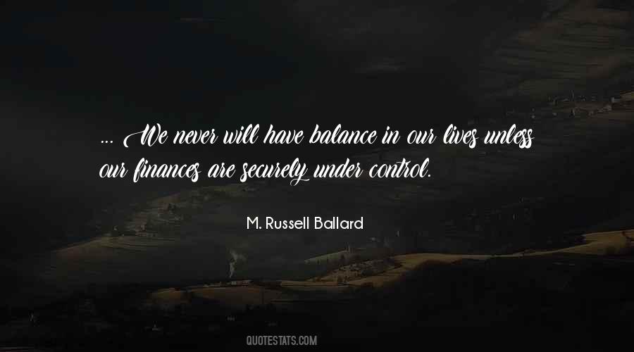 M. Russell Ballard Quotes #1691477