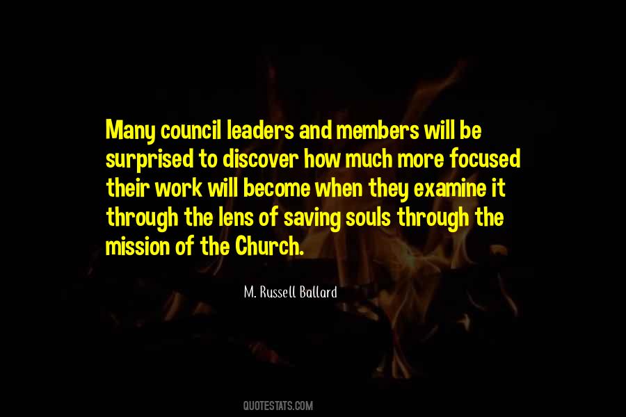 M. Russell Ballard Quotes #1842446