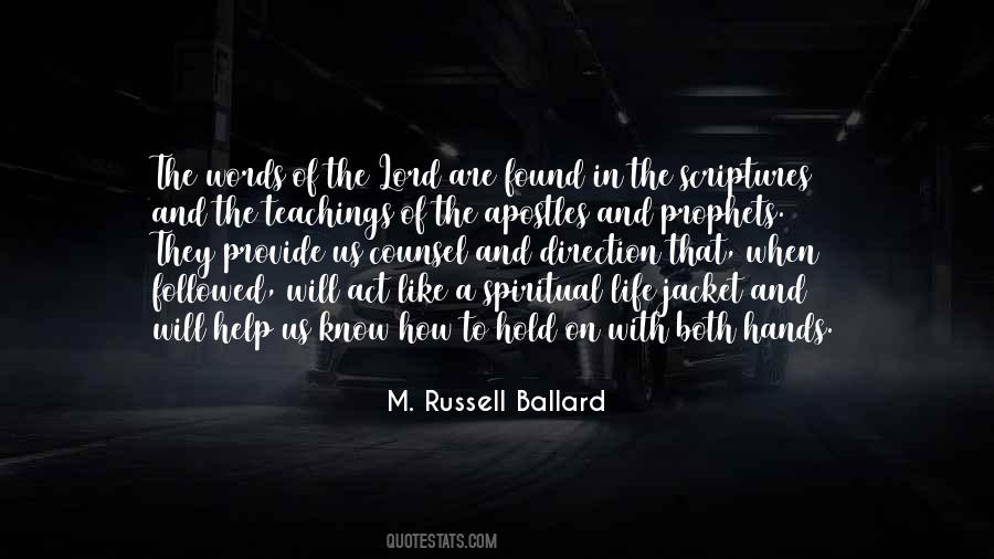 M. Russell Ballard Quotes #718877