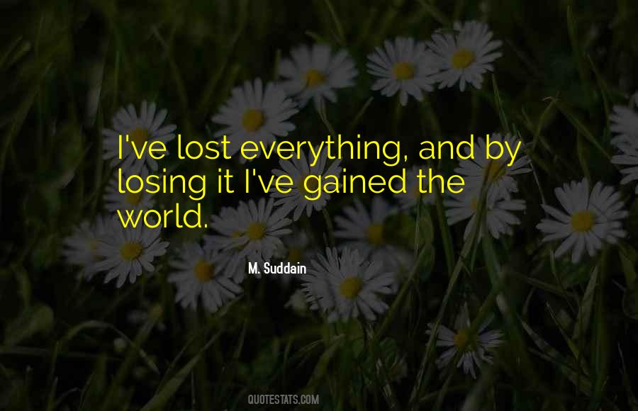 M. Suddain Quotes #179115 M. Suddain Quotes #179115