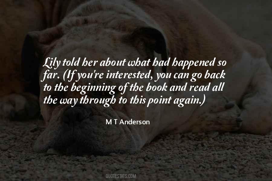 M T Anderson Quotes #1752511