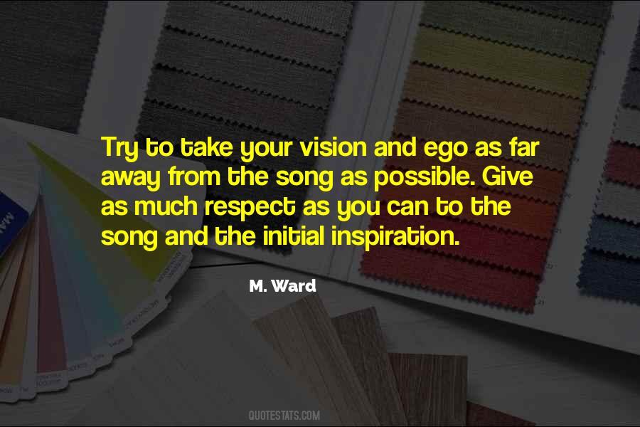 M. Ward Quotes #1040288