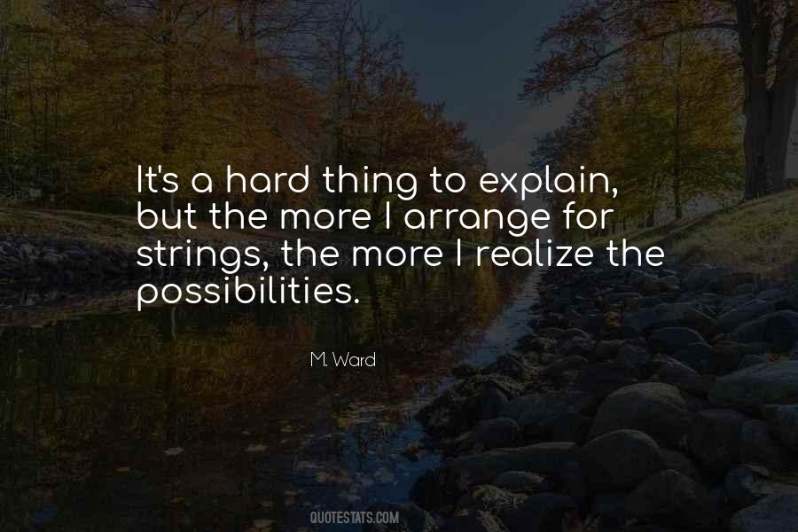 M. Ward Quotes #1361679