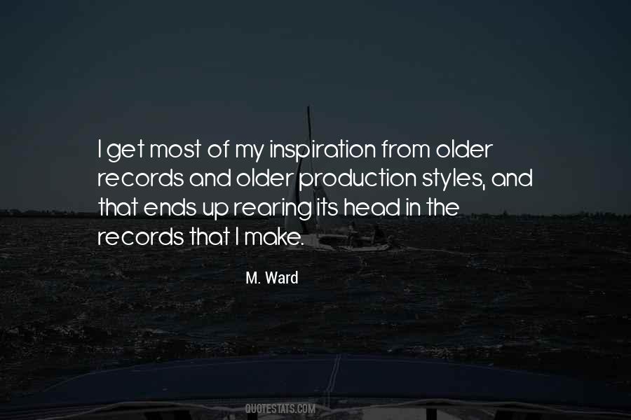 M. Ward Quotes #1553865