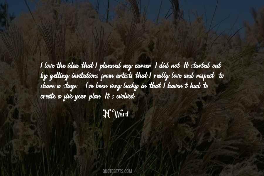 M. Ward Quotes #322823