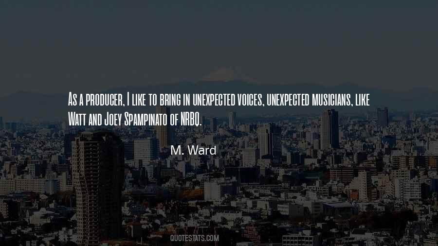 M. Ward Quotes #579603