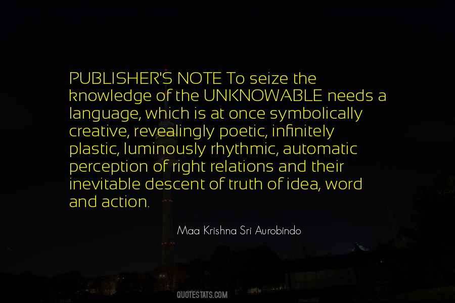 Maa Krishna Sri Aurobindo Quotes #716