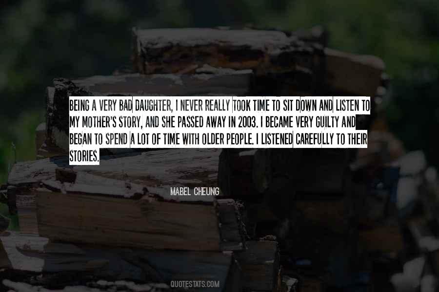 Mabel Cheung Quotes #1773984