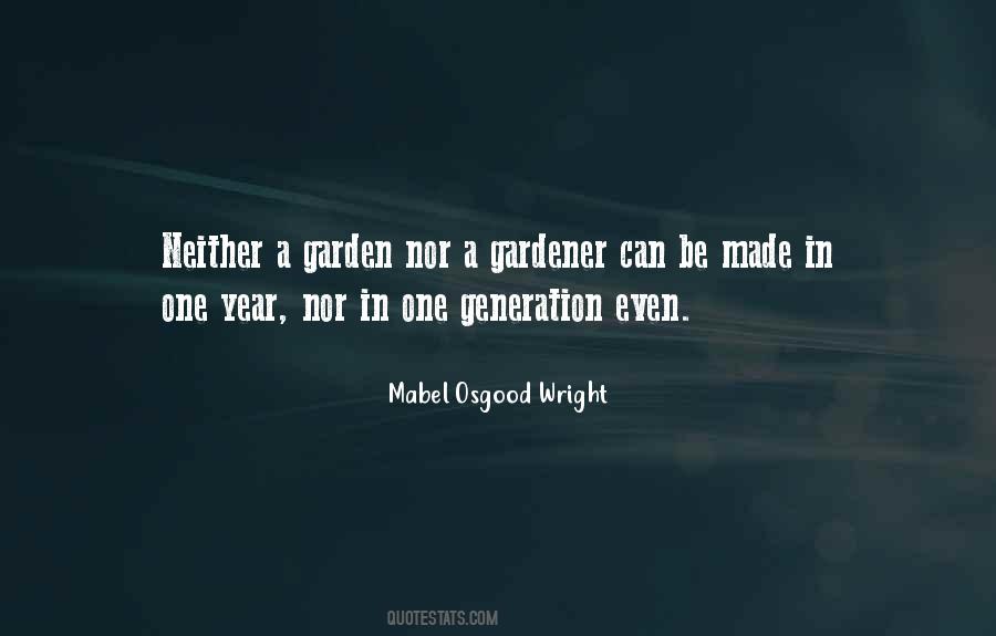 Mabel Osgood Wright Quotes #1384574