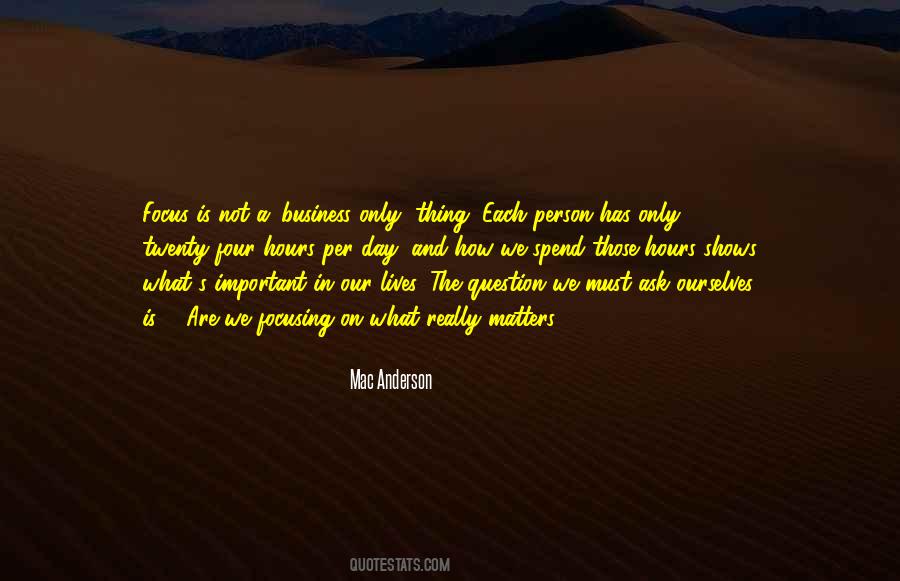 Mac Anderson Quotes #132996