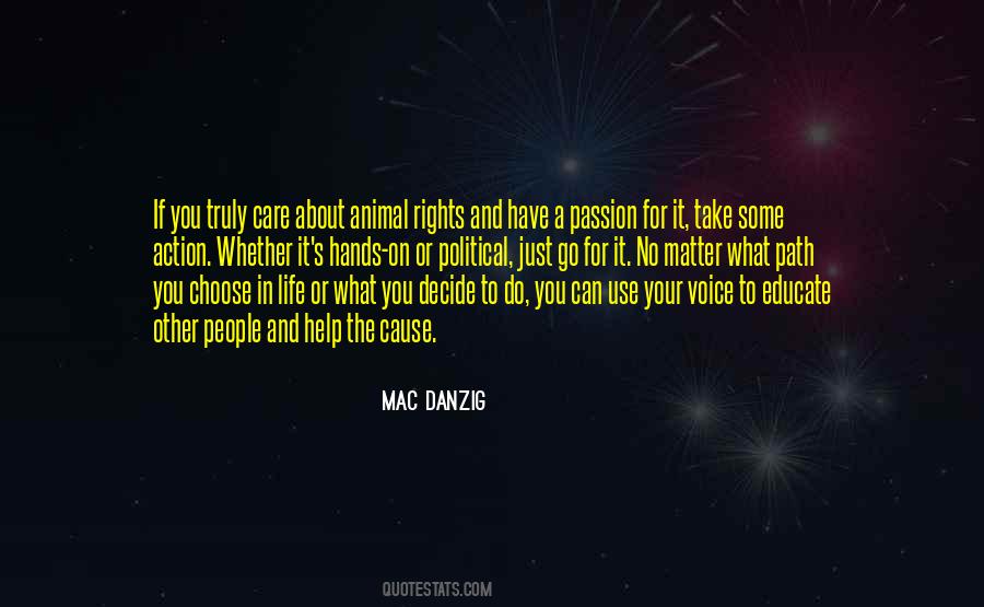 Mac Danzig Quotes #417558