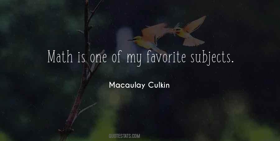 Macaulay Culkin Quotes #1524411