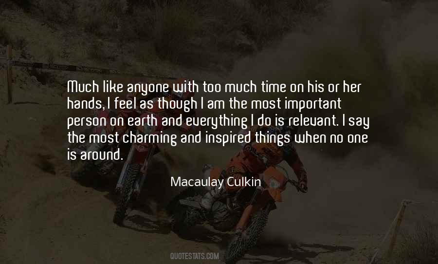 Macaulay Culkin Quotes #976693