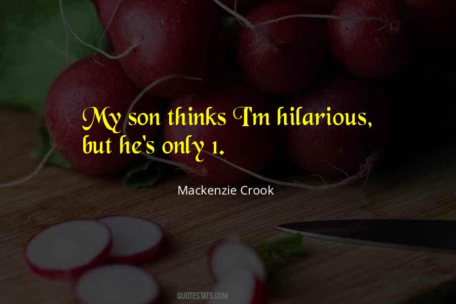 Mackenzie Crook Quotes #1473121