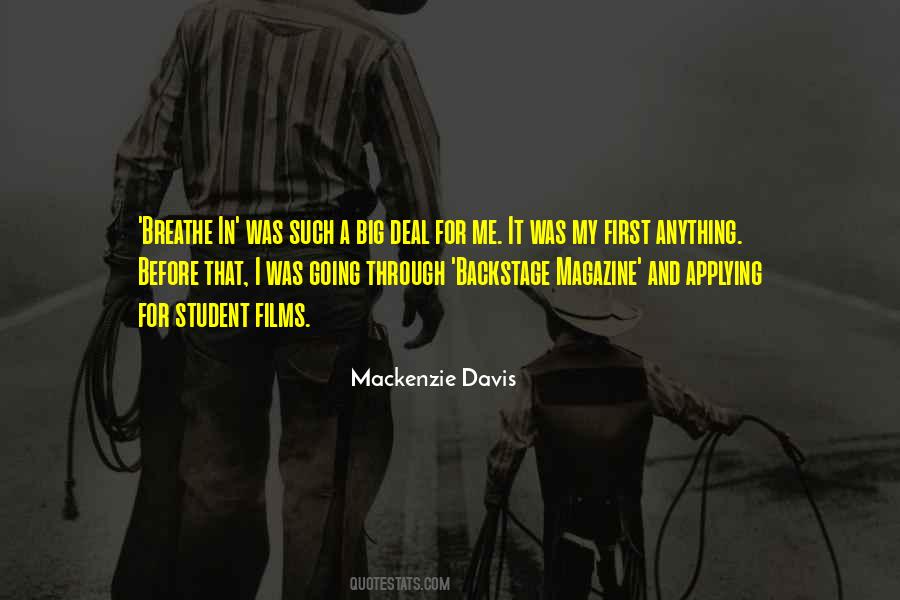 Mackenzie Davis Quotes #125249