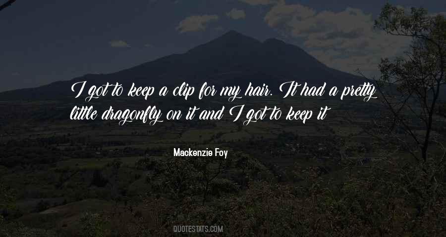 Mackenzie Foy Quotes #591395