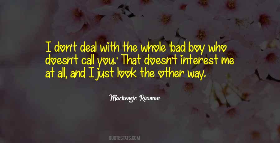 Mackenzie Rosman Quotes #645388