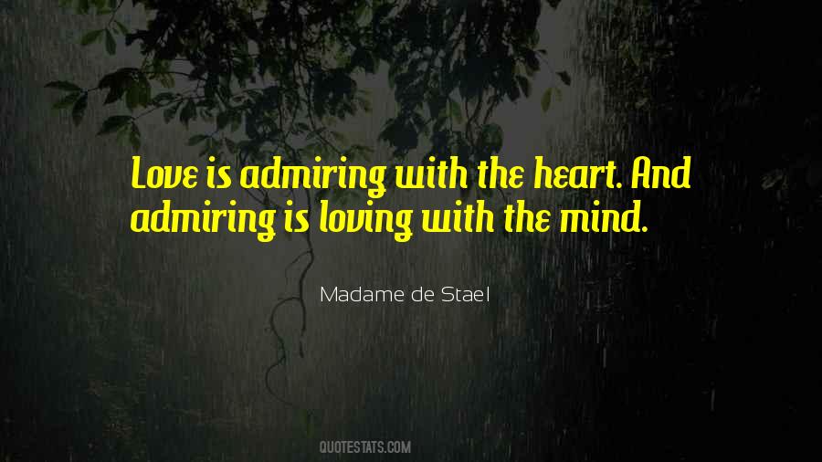 Madame De Stael Quotes #1761904