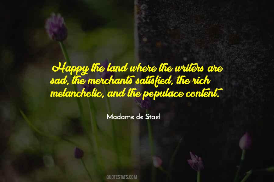 Madame De Stael Quotes #446386