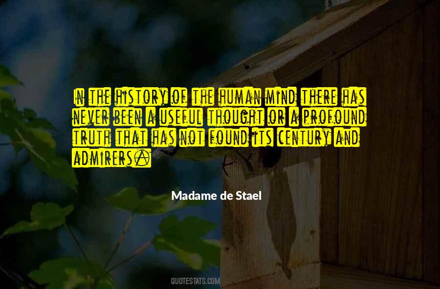 Madame De Stael Quotes #736918