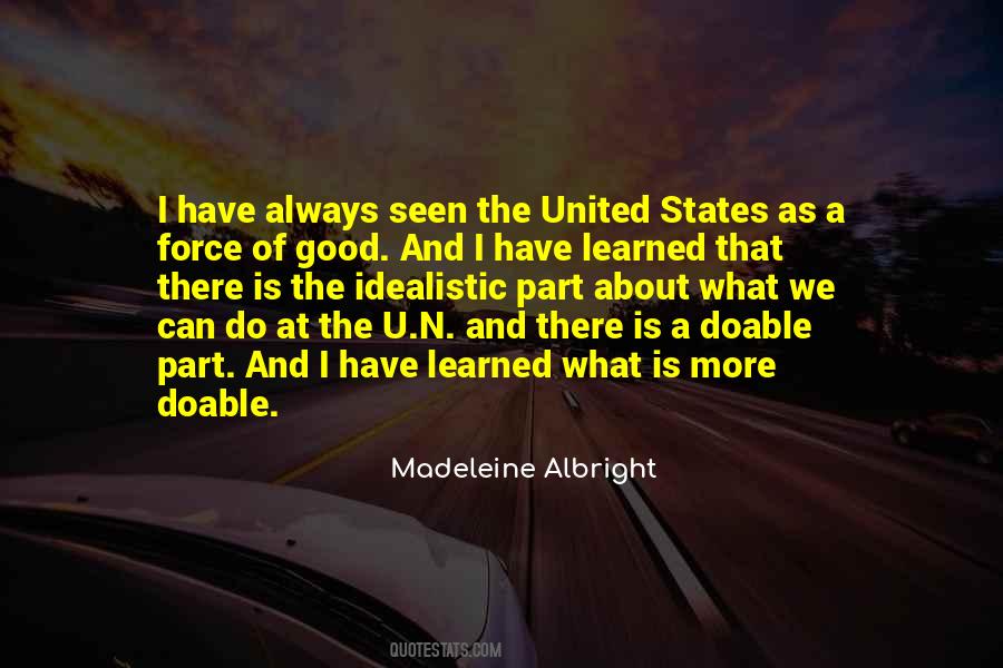 Madeleine Albright Quotes #1306421