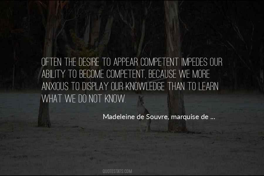 Madeleine De Souvre, Marquise De ... Quotes #1358715