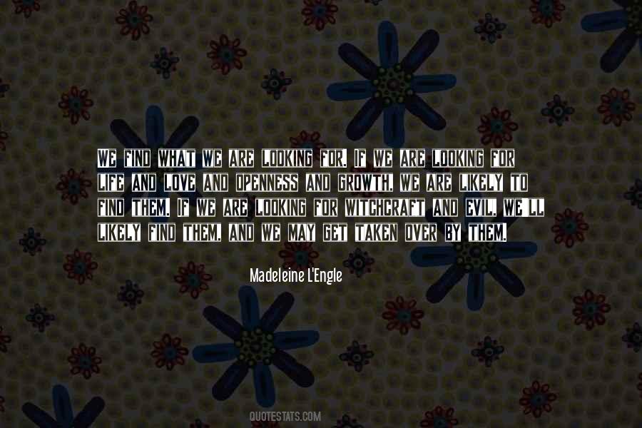 Madeleine L'Engle Quotes #1817336