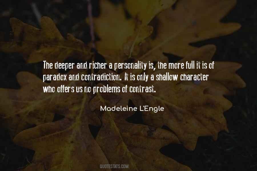 Madeleine L'Engle Quotes #273198