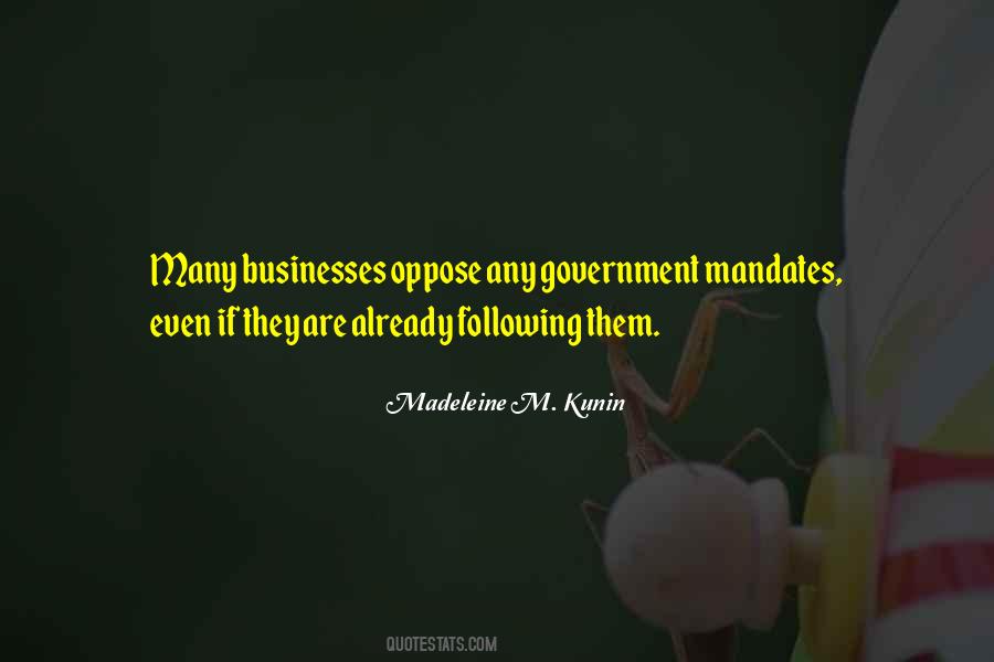 Madeleine M. Kunin Quotes #192080