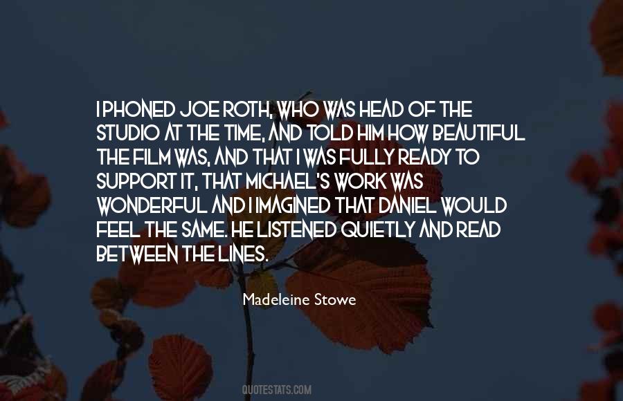 Madeleine Stowe Quotes #159507