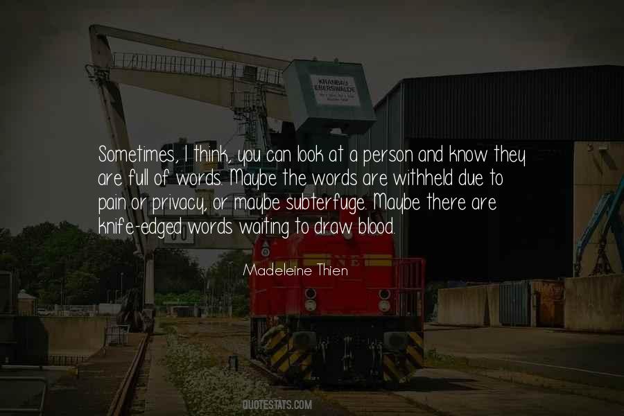 Madeleine Thien Quotes #673992