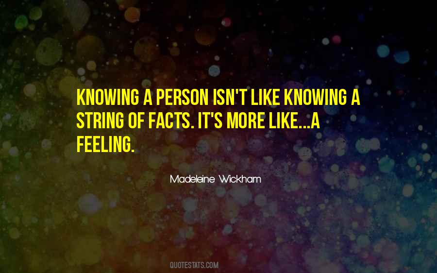 Madeleine Wickham Quotes #1410380