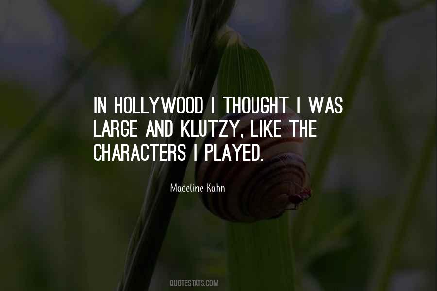 Madeline Kahn Quotes #1085756