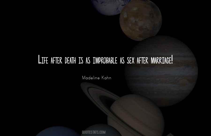 Madeline Kahn Quotes #405190