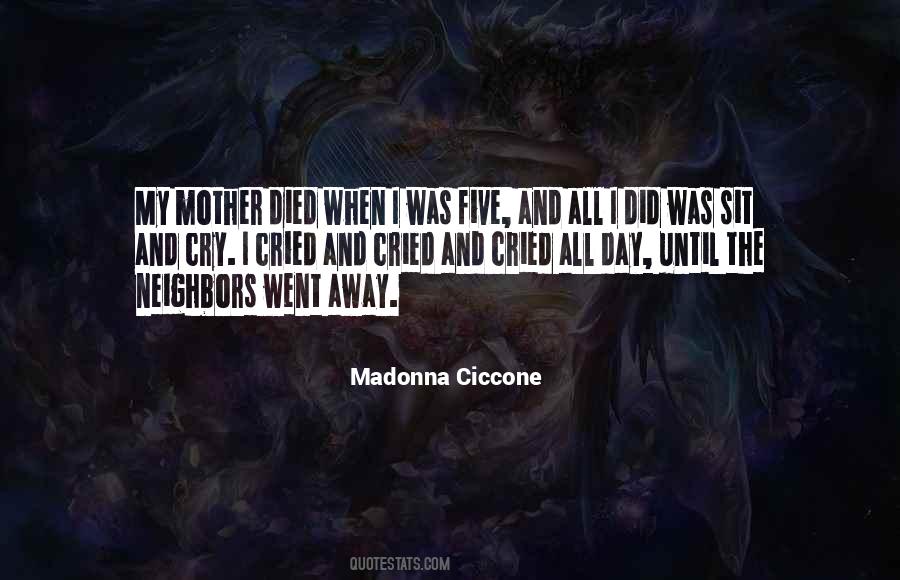Madonna Ciccone Quotes #194237