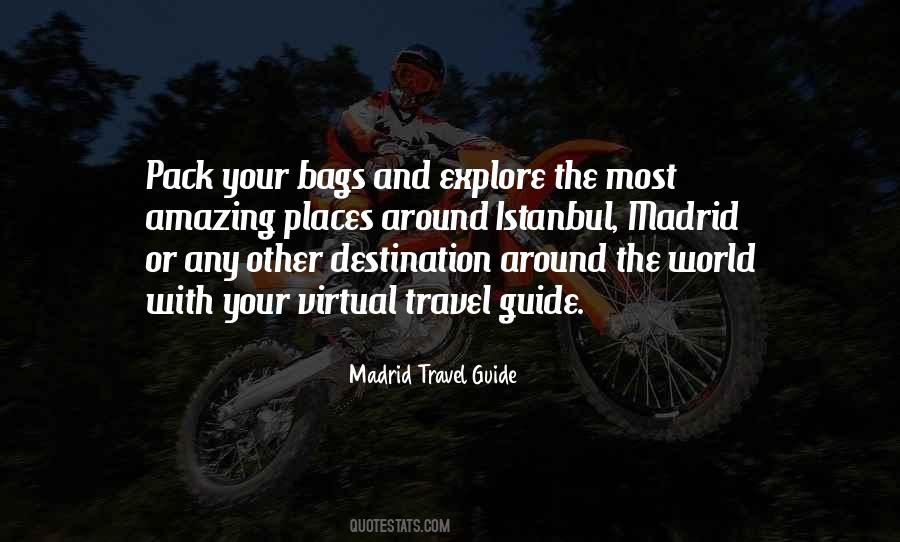 Madrid Travel Guide Quotes #227721