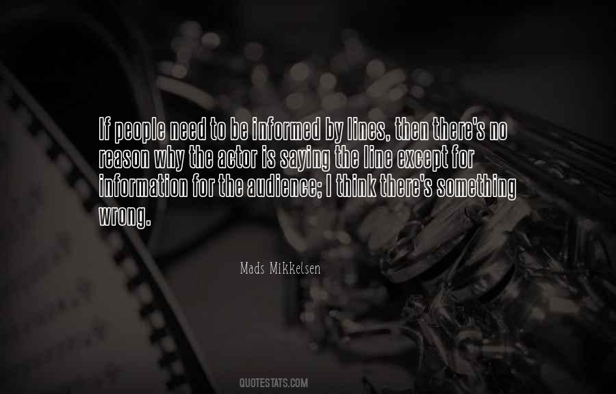 Mads Mikkelsen Quotes #1782813