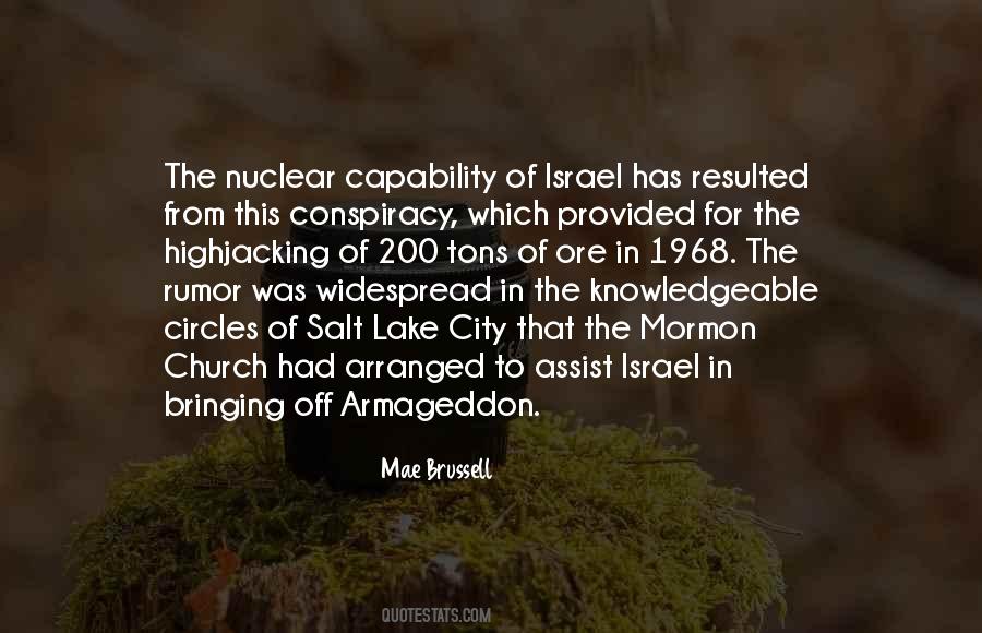 Mae Brussell Quotes #1865534