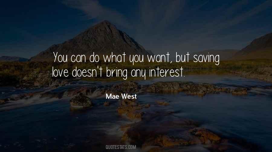 Mae West Quotes #135317