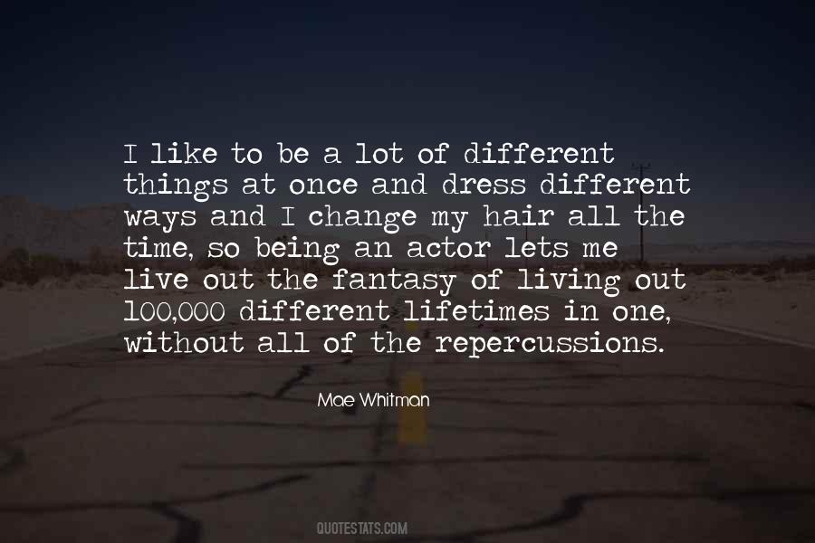 Mae Whitman Quotes #282310