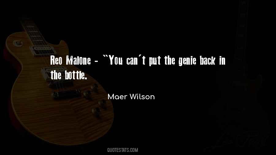 Maer Wilson Quotes #615833