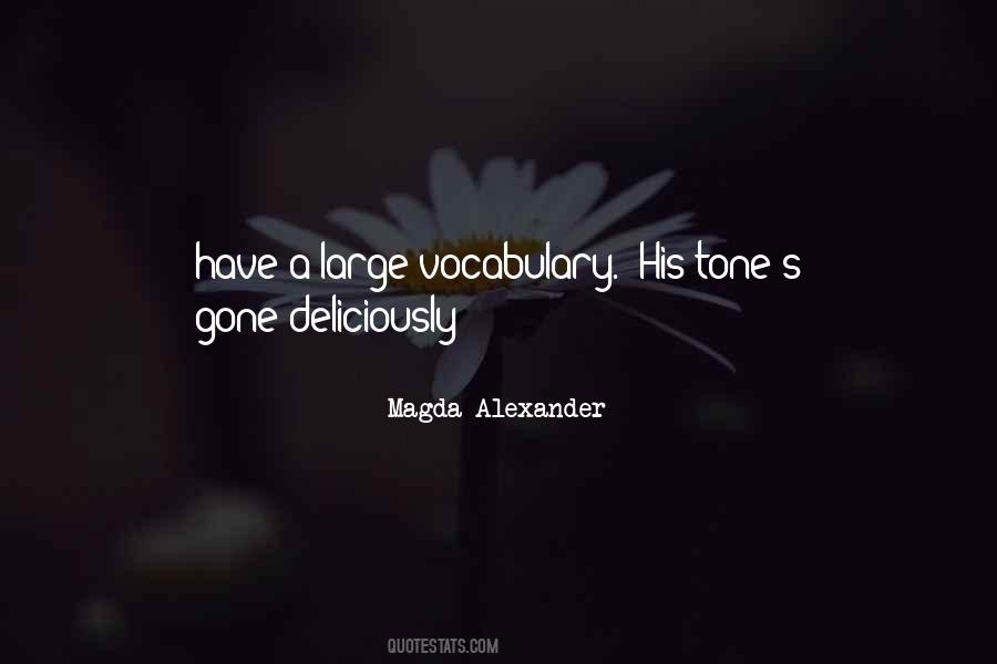 Magda Alexander Quotes #1341041