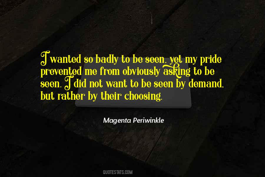 Magenta Periwinkle Quotes #135673