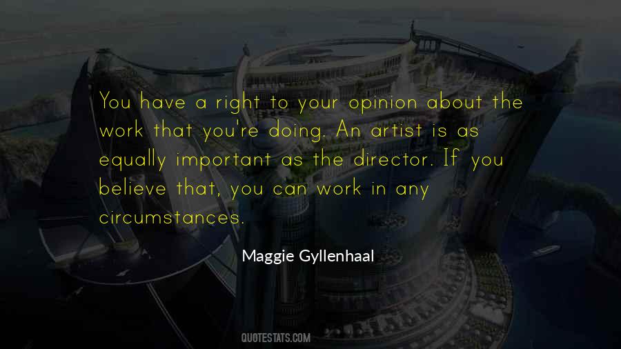 Maggie Gyllenhaal Quotes #1867394
